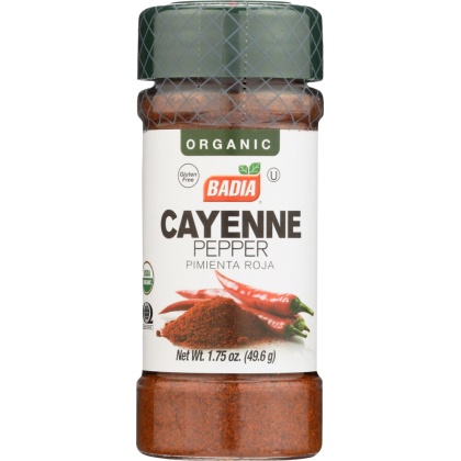 BADIA: Organic Cayenne Pepper, 1.75 oz