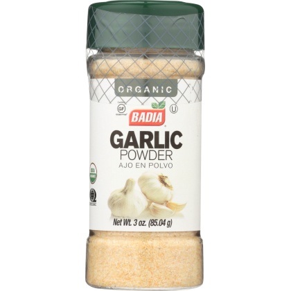 BADIA: Organic Garlic Powder, 3 oz