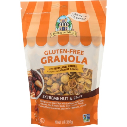 BAKERY ON MAIN: Gluten Free Granola Extreme Fruit and Nut, 11 oz