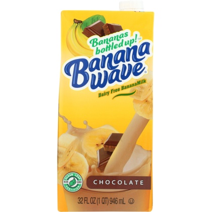 BANANA WAVE: Milk Banana Chocolate, 32 oz