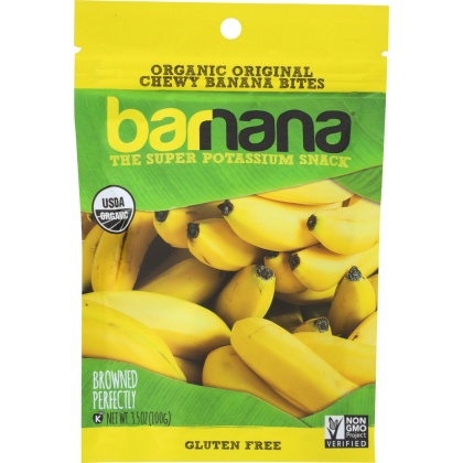 BARNANA: Organic Chewy Banana Bites, 3.5 oz