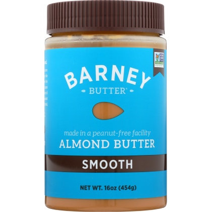 BARNEY BUTTER: Almond Butter Smooth, 16 Oz
