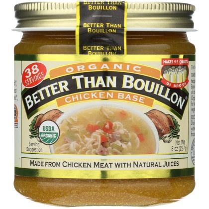 BETTER THAN BOUILLON: Organic Chicken Base, 8 oz