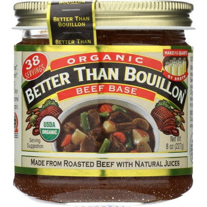 BETTER THAN BOUILLON: USDA Organic Beef Base, 8 oz