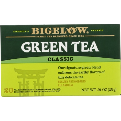 BIGELOW: Green Tea Classic, 20 tea bags