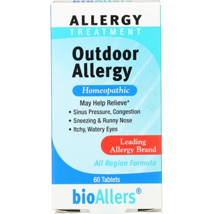 BIOALLERS: Outdoor Allergy Treatment, 60 Tablets