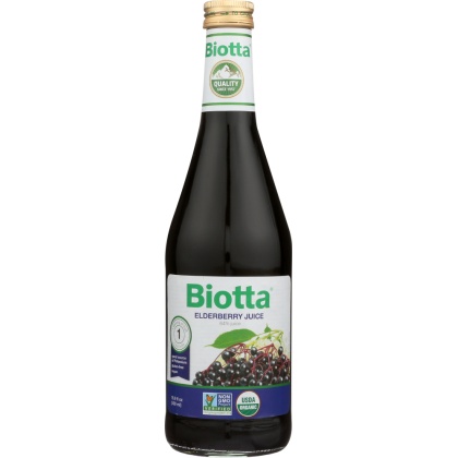 BIOTTA: Elderberry Juice, 16.9 oz