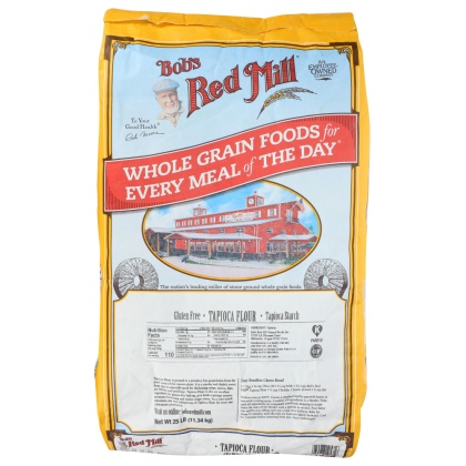 BOB\'S RED MILL: Gluten Free Flour Tapioca, 25 lb