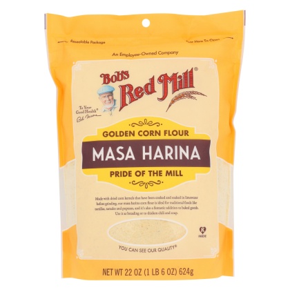 BOB\'S RED MILL: Golden Corn Flour Masa Harina, 22 oz