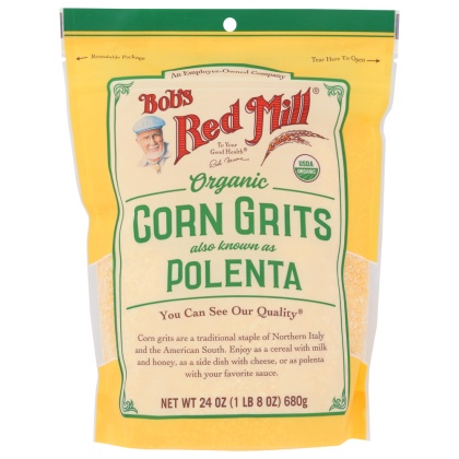 BOB\'S RED MILL: Organic Corn Grits Polenta, 24 oz