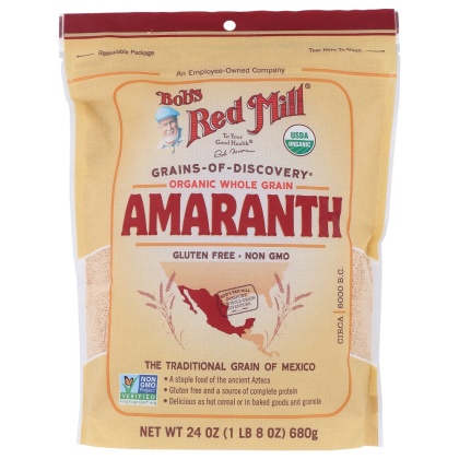 BOB\'S RED MILL: Organic Whole Grain Amaranth, 24 oz