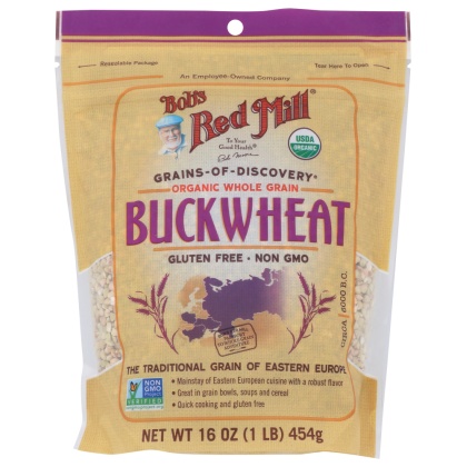 BOB\'S RED MILL: Organic Whole Grain Buckwheat Groats, 16 oz