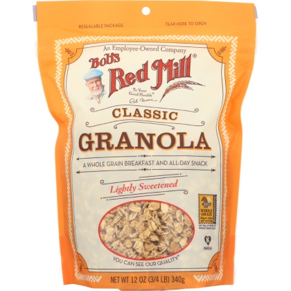 BOB\'S RED MILL: Original Whole Grain Natural Granola, 12 oz