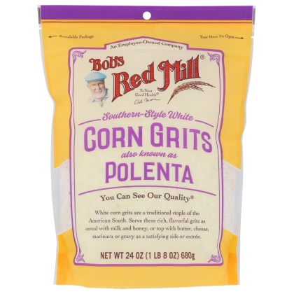BOB\'S RED MILL: Southern Style White Corn Grits, 24 oz