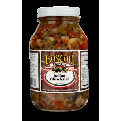 BOSCOLI: Italian Olive Salad, 32 oz