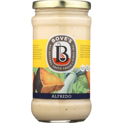 BOVES OF VERMONT: Alfredo Pasta Sauce, 15 oz