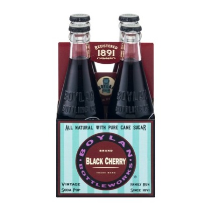 BOYLAN: Black Cherry Soda 4 Pack, 46.4