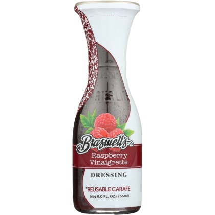 BRASWELL\'S: All Natural Raspberry Vinaigrette Dressing, 9 oz