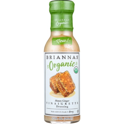 BRIANNAS: Dressing Honey Ginger Vinaigrette, 10 oz