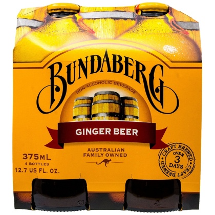 BUNDABERG: Soda Ginger 4 Pack, 1500 ml