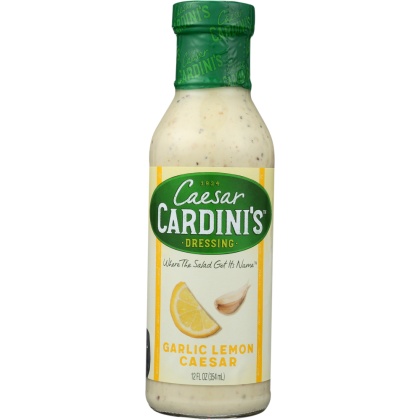 CARDINI: Garlic Lemon Caesar Dressing, 12 oz