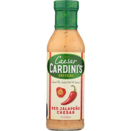 CARDINI: Red Jalapeno Caesar Dressing, 12 oz