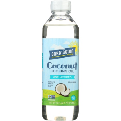 CARRINGTON FARMS: Coconut Cooking Oil, 16 Oz