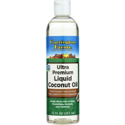 CARRINGTON FARMS: Premium MCT Liquid Coconut Oil, 12 oz