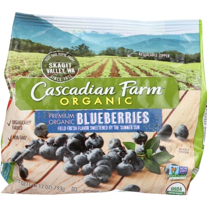 CASCADIAN FARM: Blueberries, 28 oz