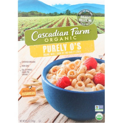 CASCADIAN FARM: Purely O\'s Cereal, 8.6 oz