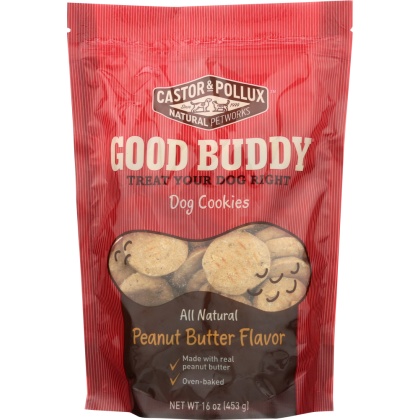 CASTOR & POLLUX: Dog Cookies Peanut Butter Flavor, 16 oz