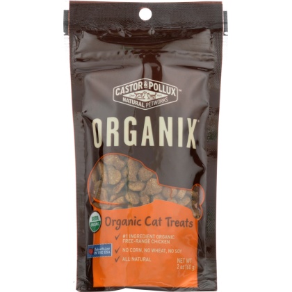 CASTOR & POLLUX: Organic Cat Treats Chicken Flavor, 2 oz