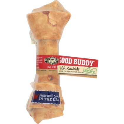 CASTOR & POLLUX: Rawhide Good Buddy Bone 6-7 in, 1 ea