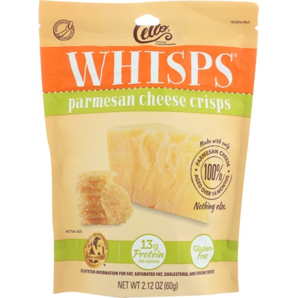 CELLO: Whisps Cheese Crisps Parmesan, 2.12 oz