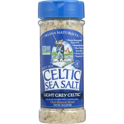 CELTIC: Sea Salt Light Grey Shaker, 8 oz