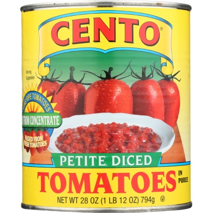 CENTO: Petite Diced Tomatoes, 28 oz