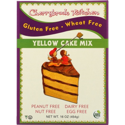 CHERRYBROOK KITCHEN: Gluten Free Yellow Cake Mix, 16 oz