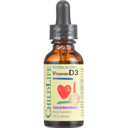 CHILDLIFE ESSENTIALS: Vitamin D3 Natural Berry Flavor, 1 oz