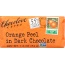 CHOCOLOVE: Mini Dark Chocolate Bar Orange Peel, 1.2 oz