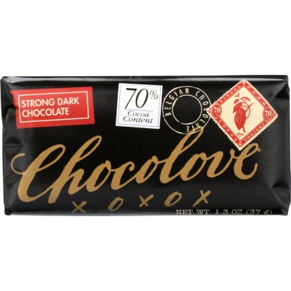 CHOCOLOVE: Mini Dark Chocolate Bar Strong, 1.3 oz