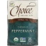 CHOICE TEA: Organic Peppermint Tea, 16 bg