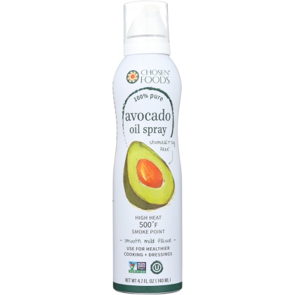 CHOSEN FOODS: 100% Pure Avocado Oil Spray, 140 ml