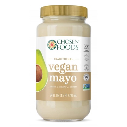 CHOSEN FOODS: Traditional Vegan Mayo, 24 oz