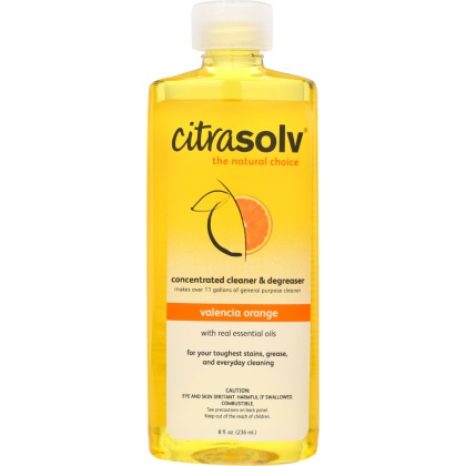 CITRASOLV: Concentrate Cleaner & Degreaser Valencia Orange, 8 oz