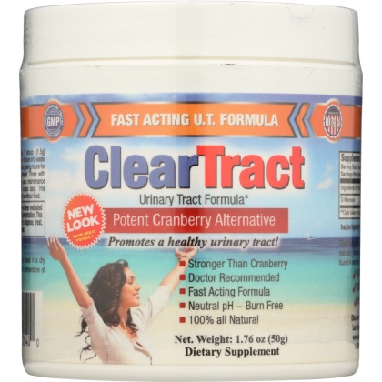 CLEARTRACT: Urinary Tract Formula Powder 50g, 1.76 oz