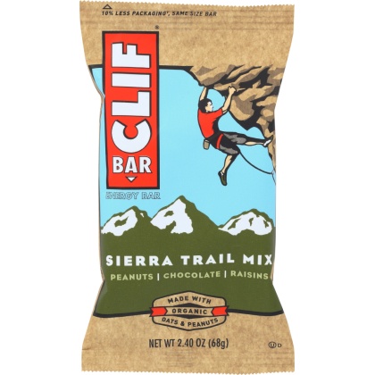 CLIF BAR: Sierra Trail Mix Energy Bar, 2.4 oz