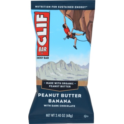 CLIF: Bar Peanut Butter Banana Dark Chocolate , 2.4 oz