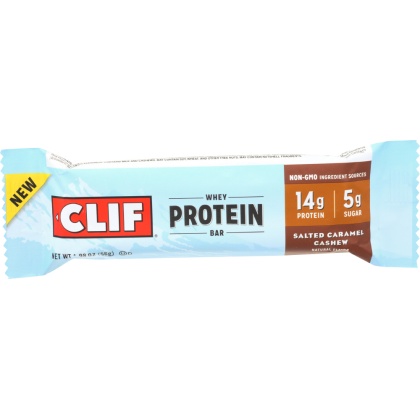 CLIF: Bar Protein Salted Caramel Cashew, 1.98 oz