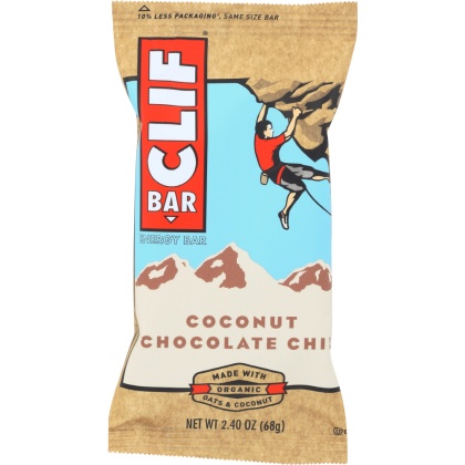 CLIF: Coconut Chocolate Chip Energy Bar, 2.4 oz