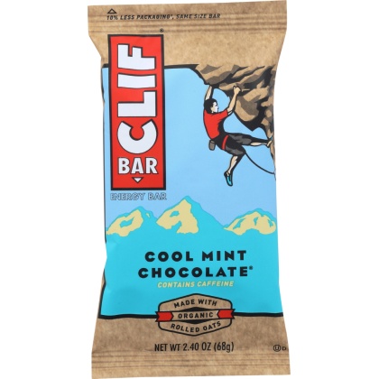 CLIF: Cool Mint Chocolate Energy Bar, 2.4 oz